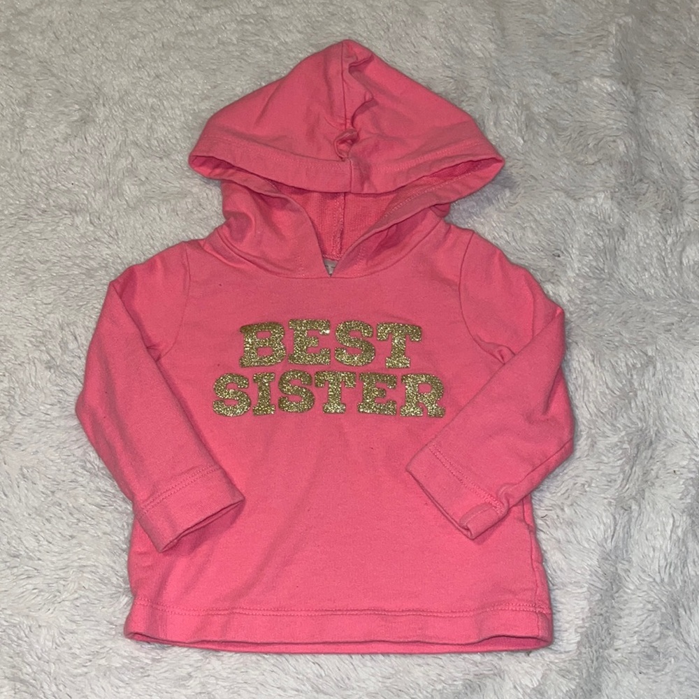 (3 for $10)carters best sister sweater baby girl clothing